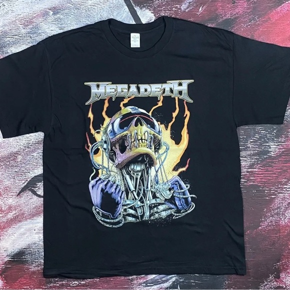 3X MEGADEATH Tee - Picture 1 of 5